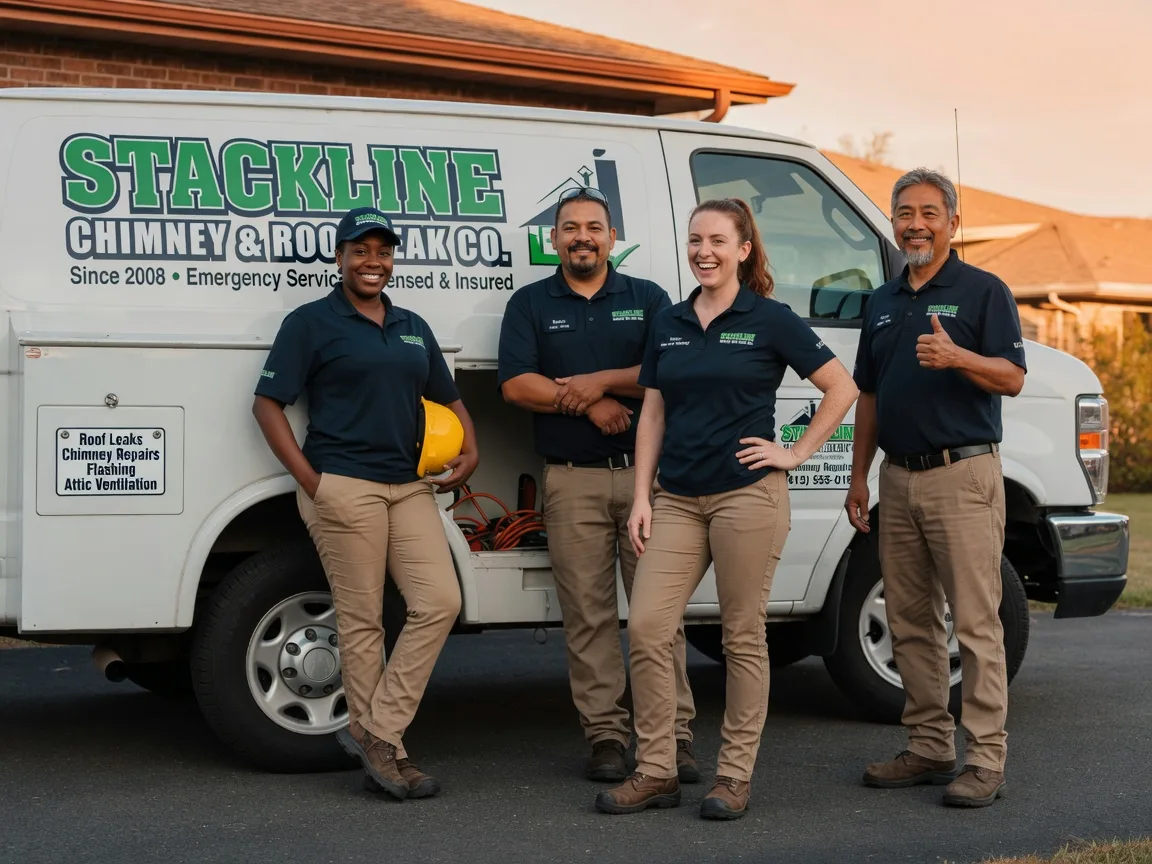 Chimney flashing repair company in Waterford, CA